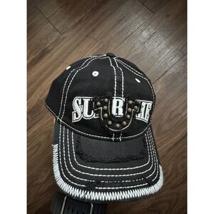 BLACK  Supreme True Religion Black 6-Panel Hat One Size ❤️✅ BRAND NEW SHIPS ASAP